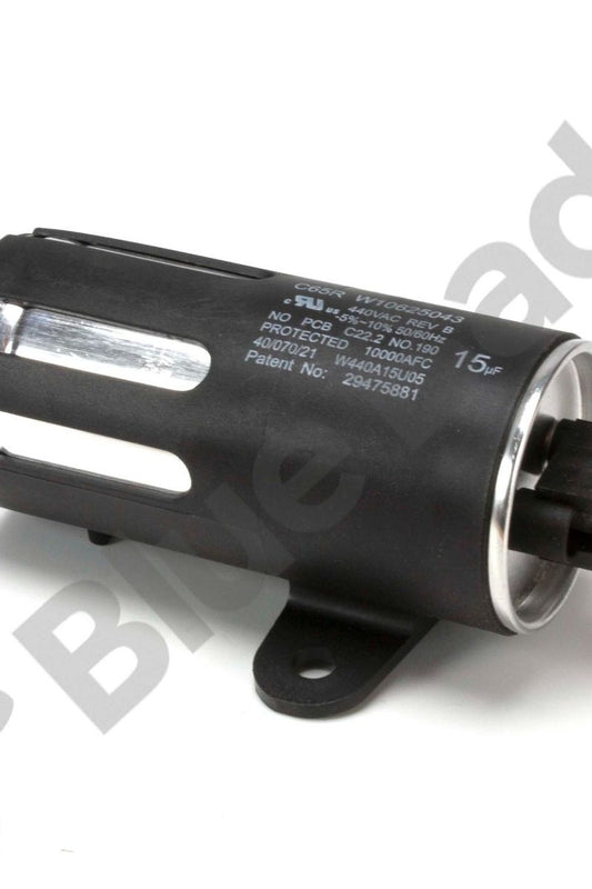 Light Gray Whirlpool 3LWTW4705FW Capacitor - Part Number C00509301 - Low Stock