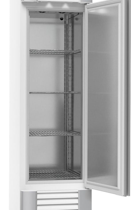 Gray Hoshizaki Gram ECO MIDI F 60 LAG 4N Single Door Upright Freezer, 407 Litres - Discontinued