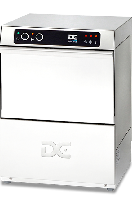 Lavender DC EG40IS Economy Range 400mm Basket Frontloading Commercial Glasswasher with Integral Water Softener, 16 Pint Capacity - Contact Us For Availability