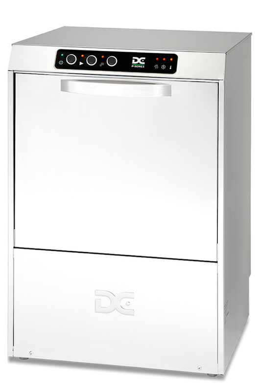 White Smoke DC PG45AISD Premium Range 450mm Basket Frontloading Commercial Glasswasher with Break Tank, Integral Water Softener & Drain Pump - 25 Pint Capacity - Contact Us For Availability