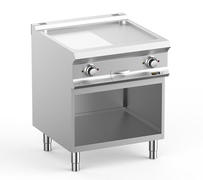 Hobart Ecomax HEFTBE77ALR 1/2 Smooth & 1/2 Ribbed Griddle, 10kW - Contact Us For Availability