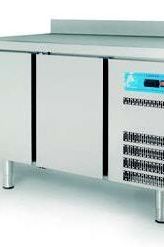 Light Gray Coreco TGR-135 2 Door Preparation Counter Fridge, 255 Litres - Special Order