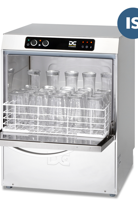 Gray DC SG45IS Standard Range 450mm Basket Frontloading Commercial Glasswasher with Integral Water Softener, 25 Pint Capacity - Contact Us For Availability