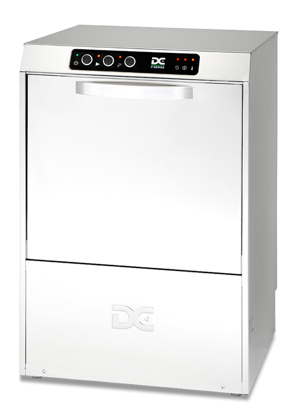 PD45AISD Premium Range 450mm Basket Frontloading Commercial Dishwasher Break Tank Integral Water Softener & Drain Pump 14 Plates Contact Us Availability