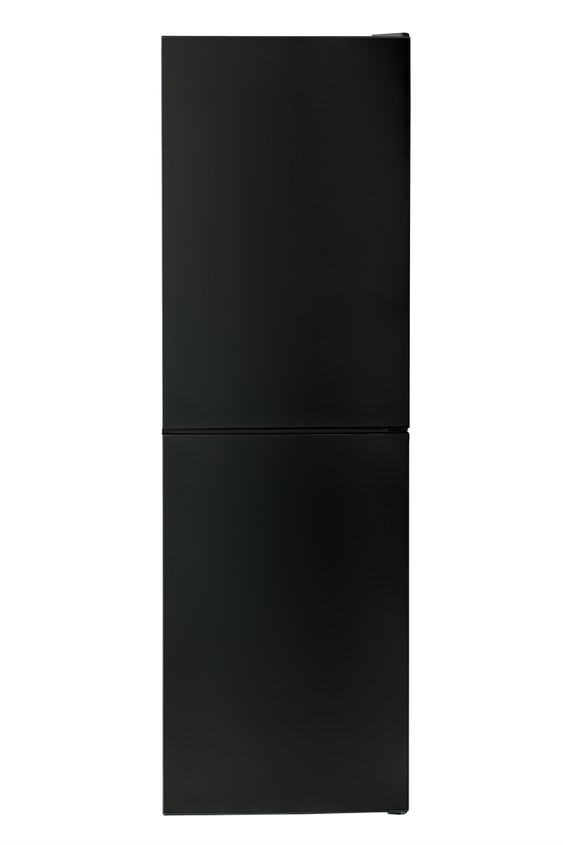 Black SIA 50/50 Split Black Freestanding 252L Combi Fridge Freezer