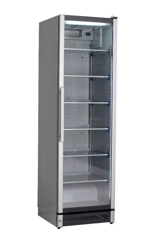 Dim Gray Vestfrost M 210 Glass Single Door Upright Display Cooler, 488 Litres - Low Stock