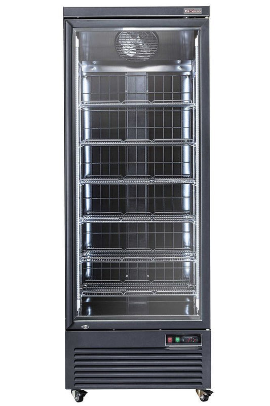 Dark Slate Gray Diverso WR-NV56-1B Vertical freezer showcase, 560 liters - BLACK - Contact Us For Availability