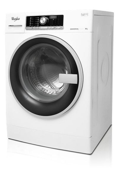 Dark Slate Gray Whirlpool Omnia AWG812/PRO 6th Sense A+++ Commercial Washer, 8kg - Discontinued