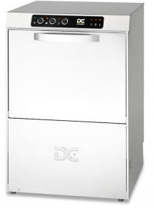 DC SXD45A Standard Range 450mm Basket Frontloading Commercial Dishwasher with Integral Softener & Drain Pump - 14 Plates - Contact Us For Availability