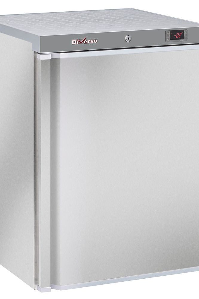 Light Gray Diverso WR-PV20-XP Ventilated refrigerator, 200 liters. stainless steel - Contact Us For Availability