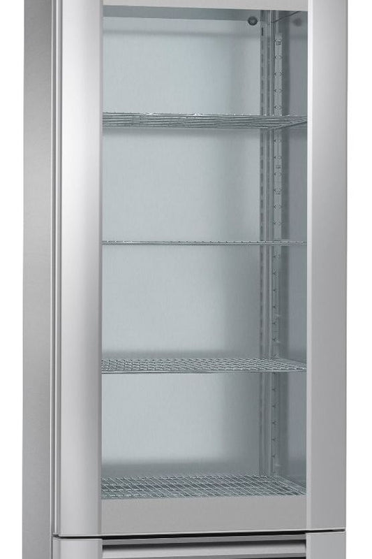 Dark Gray Hoshizaki Gram ECO MIDI FG 82 CCG 4S K Glass Single Door Display Upright Freezer, 603 Litres - Discontinued