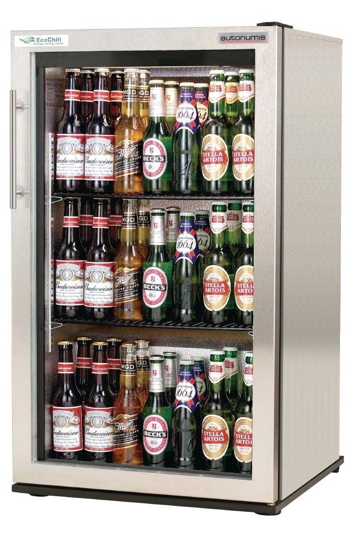 Gray Autonumis GRADED RUC00012 EcoChill Single Door Bottle Cooler, 84 x 330ml Bottles - Out Of Stock