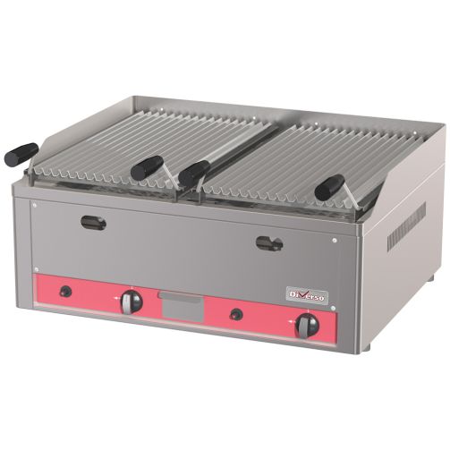 Dark Gray Diverso WR-GRL-G8 Lava rock grill 1 module 8 kW - Contact Us For Availability