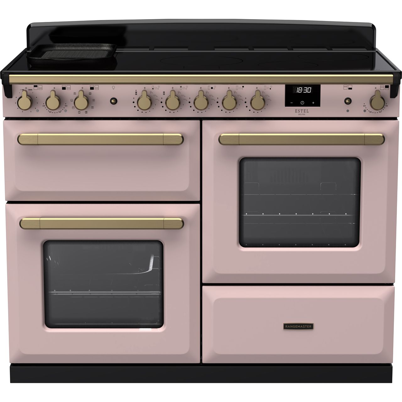 Dark Gray Rangemaster Estel Deluxe 110 Range Cooker, 1092 mm