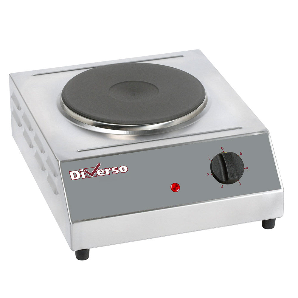 Light Slate Gray Diverso WR-RTS-1E Table top electric stove, 1 plate Ø 230mm - Contact Us For Availability