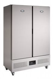 Gray Foster FSL800H/11-110 Slimline Double Door Refrigerated Upright Cabinet, 800 Litres - Discontinued