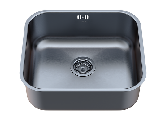 Dark Slate Gray CDA KCC33GM Undermount sink