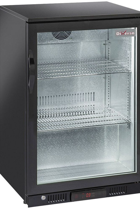 Dark Slate Gray Diverso WR-TAB1-B1 Ventilated "back bar" bottle cooler, 1 swing glass door - Contact Us For Availability