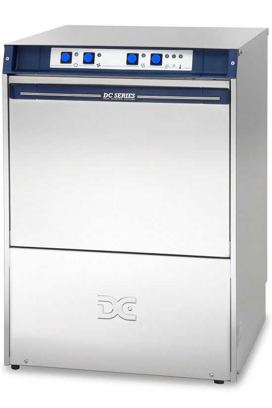 Light Gray DC PG50 Premium Range 500mm Basket Frontloading Commercial Glasswasher, 30 Pint Capacity - Contact Us For Availability