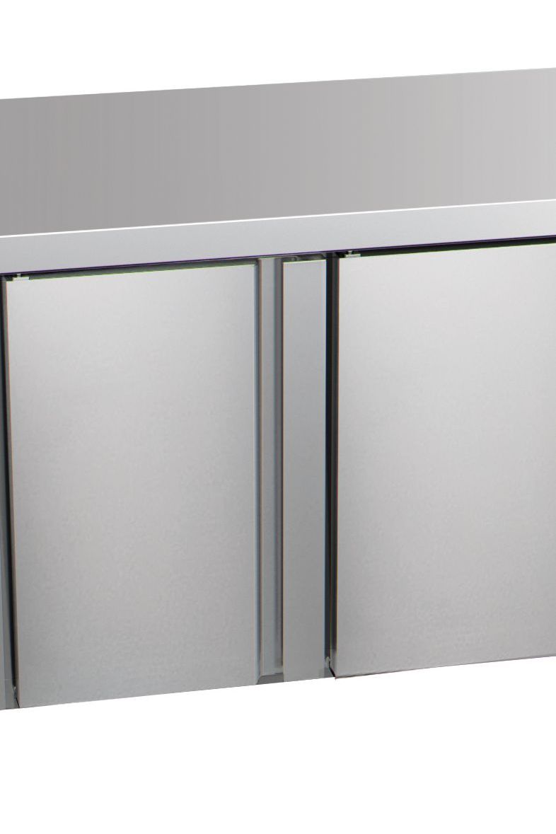 Gray Sterling Pro Green SPI-7-180-30-NS 3 Door Counter Fridge Plain Top, 452 Litres - In Stock
