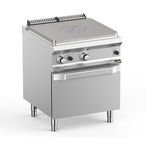 Gray Hobart Ecomax HETPG77FG Solid Top Hob with Oven, 16kW - Contact Us For Availability