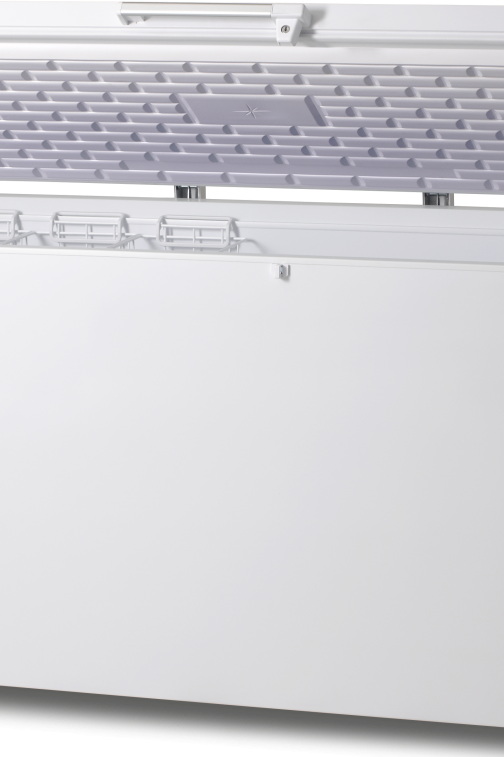 Light Gray Vestfrost VT407 Low Temperature (-40 Â°C to -60 Â°C) Chest Freezer, 384 Litres - Low Stock