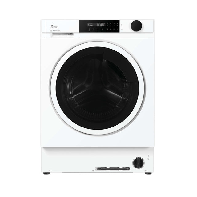 Hoover HBSI410CL8U-80 H500 Integrated 10kg 1400rpm Washing Machine — White - Core Appliances