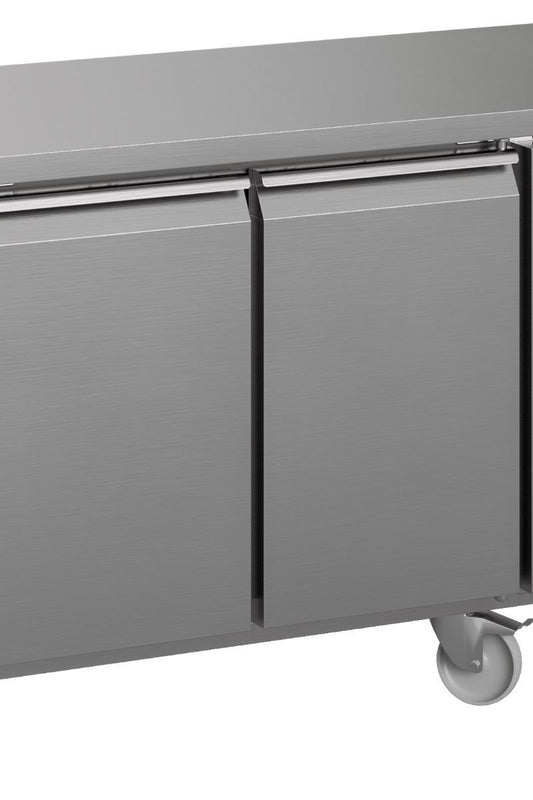 Light Slate Gray Hoshizaki Premier F 2 A DL DR C U 2 Door Stainless Steel Freezer Counter, 301 Litres - Contact Us For Availability