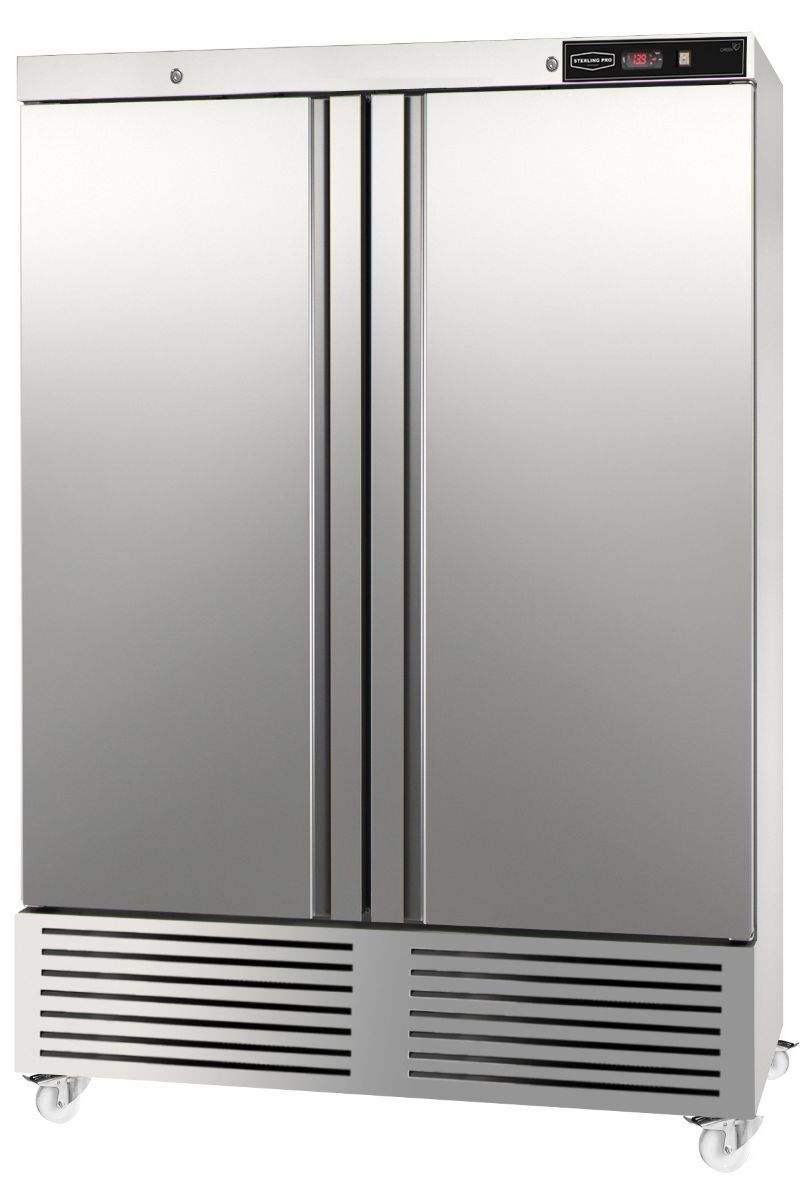 Gray Sterling Pro Green SNI122 Double Door Gastronorm Freezer Cabinet, 1200 Litres - In Stock