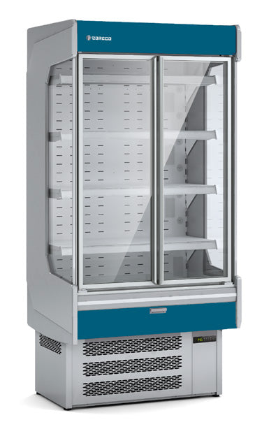 Coreco CHM-8-125 High Efficiency Double Door Multideck Display - Special Order