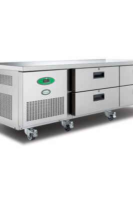 Gray Foster LL2/4H/14-116 4 Drawer Low Level Stainless Steel Refrigerated Counter, 279 Litres - Contact Us For Availability