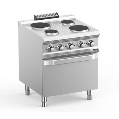 Hobart Ecomax HEPR77FE 4 Round Plate Hob with Electric Oven, 13.5kW - Contact Us For Availability