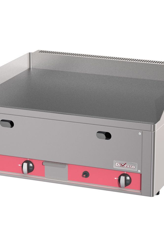 Rosy Brown Diverso WR-FTG-Z2 Flat gas cooking plate 8 kW - Contact Us For Availability