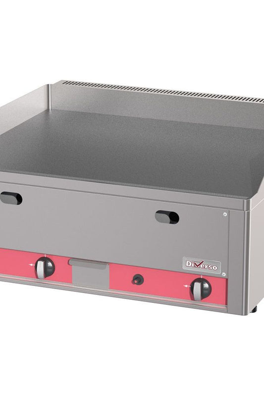 Rosy Brown Diverso WR-FTG-Z2 Flat gas cooking plate 8 kW - Contact Us For Availability