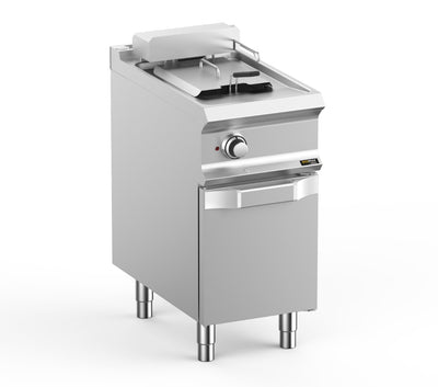 Hobart Ecomax HEFRBE74A Floorstanding Single Basket 12 Litre Electric Fryer, 9kW - Contact Us For Availability
