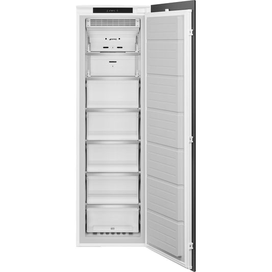 Light Gray SMEG Larder Freezer, Integrated, In Column