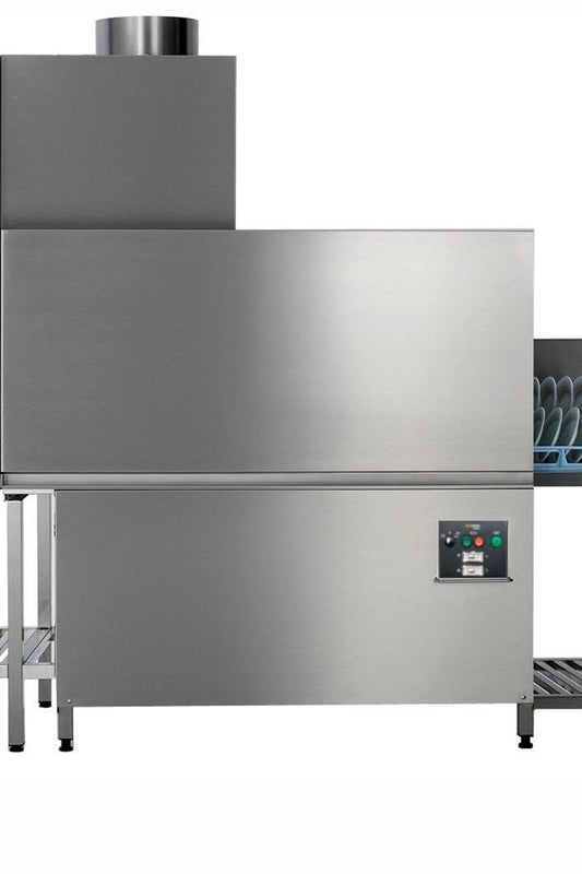 Light Slate Gray Hobart Ecomax Plus C815-A Rack Dishwasher, 18 Plate Capacity - Contact Us For Availability