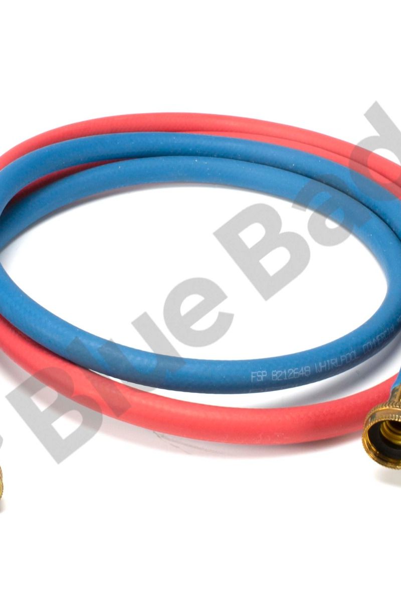 Steel Blue Whirlpool 3LWTW4815FW Inlet hoses - Part Number C00533040 - Out Of Stock