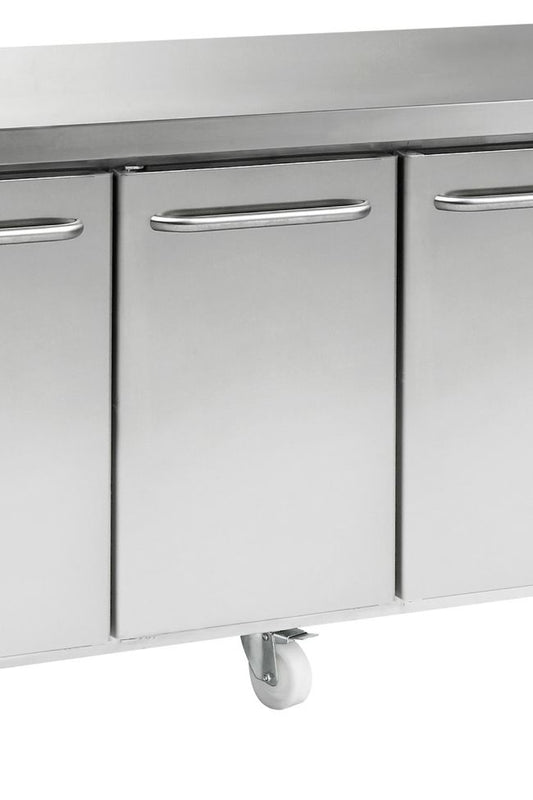 Gray Gram K 1807 CSG A DL/DL/DR C2 3 Door Stainless Steel Refrigerated Counter, 506 Litres - Discontinued