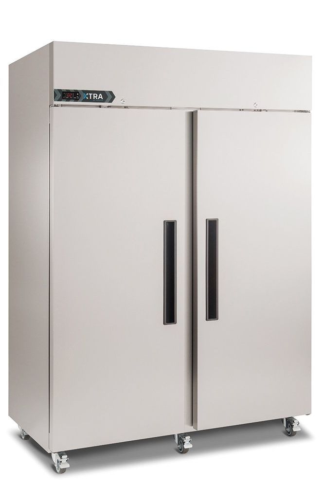 Light Gray Foster Xtra XR1300H/33-186 Double Door Cabinet Refrigerator 1300, Litres - Contact Us For Availability