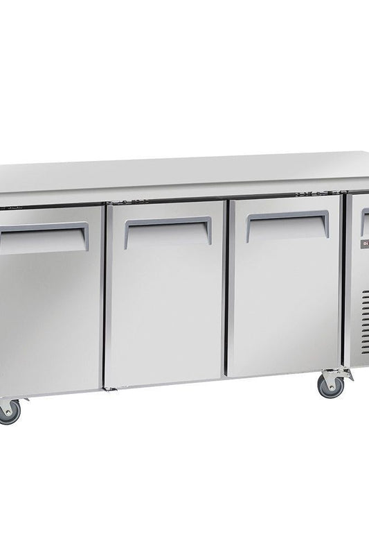 Light Gray Diverso WR-GTN3-3N Cooling table, ventilated, 3 doors GN 1/1 - Contact Us For Availability