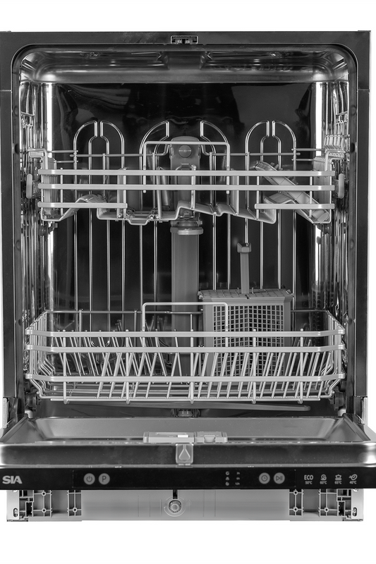 Dark Slate Gray SIA SBID6013 60cm Integrated Dishwasher