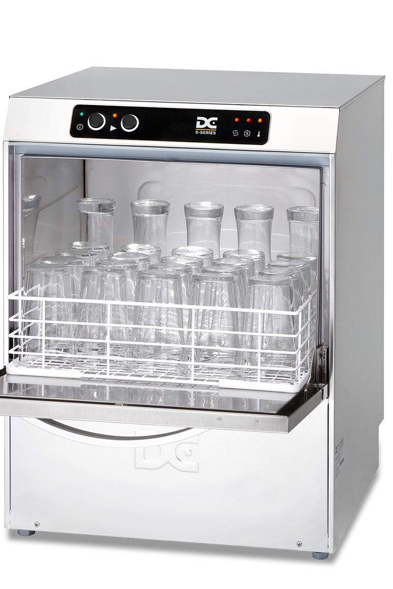 Gray DC SG45 Standard Range 450mm Basket Frontloading Commercial Glasswasher, 30 Pint Capacity - Contact Us For Availability