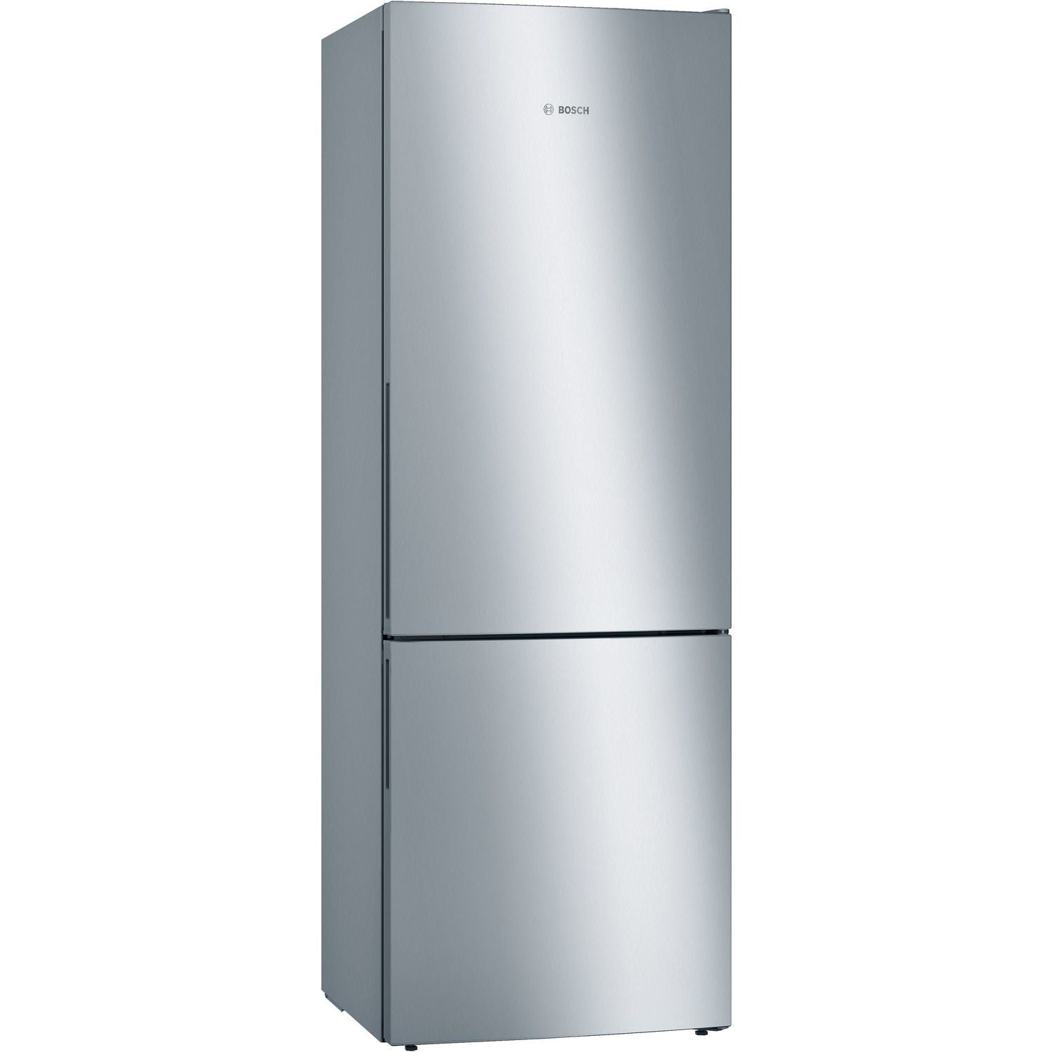 Dark Gray Bosch Series 6 413 Litre 60/40 Freestanding Fridge Freezer With VitaFresh - Stainless Steel
