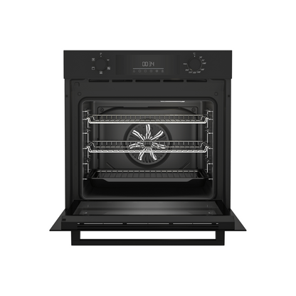 Dark Slate Gray Beko BBIF22300B Electric Fan Single Oven - Black