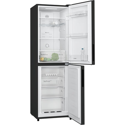 Light Gray Bosch Series 2 255 Litre 50/50 Freestanding Fridge Freezer - Black