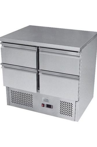 Dark Gray Ice-A-Cool ICE3820GR 2 Door 4 Drawers Undercounter Fridge, 300 Litres - Contact Us For Availability