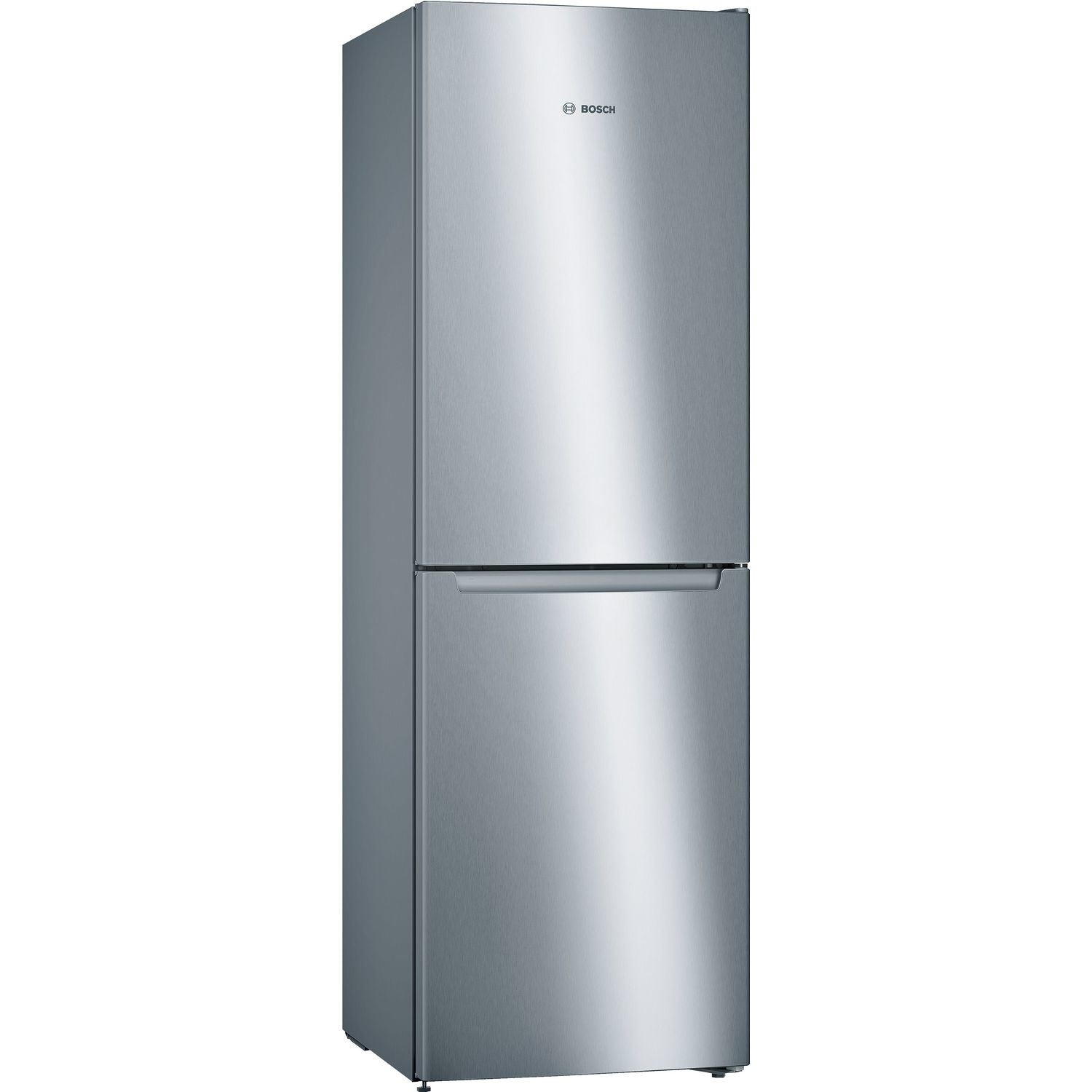 Light Slate Gray Bosch Serie 2 300 Litre 50/50 Freestanding Fridge Freezer Frost Free - Stainless Steel Look