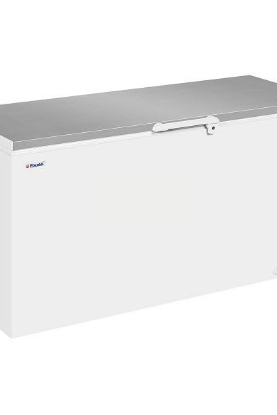 Lavender Elcold EL61SS Stainless Steel Solid Lid Chest Freezer, 607 Litres - Discontinued