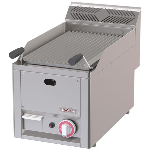 Dark Gray Diverso WR-GPLG-07 Lava stone grill on gas -Top- - Contact Us For Availability